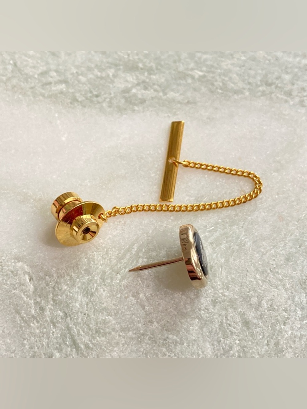 Vintage Burberry Tie Tack - Picture 4 of 5